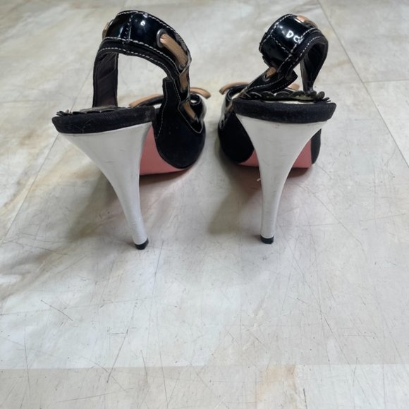 Black Vintage Harajuku Lovers Pumps - Picture 7 of 8